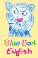BlueLionEnglishロゴ